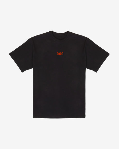069 Basic T-Shirt - Faded Black