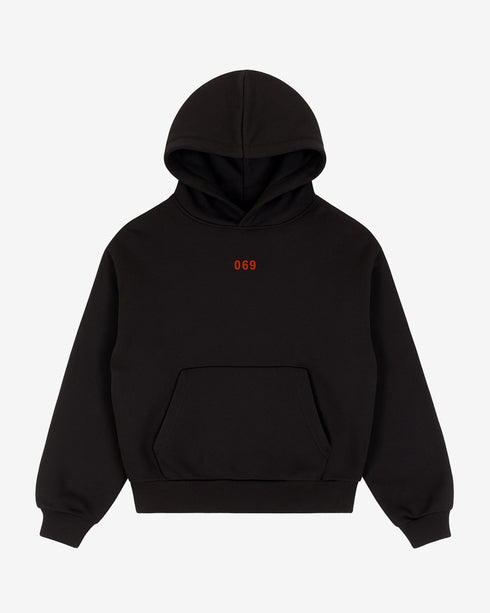 069 Basic Hoodie - Black