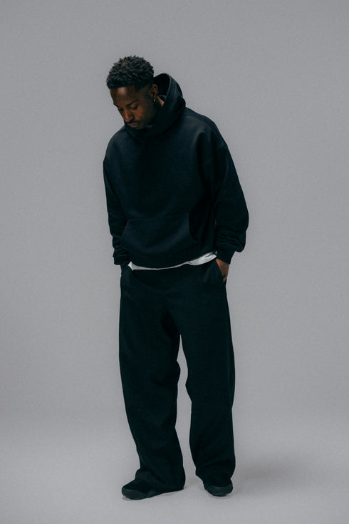 Sportfeld Circle Hoodie - Moonless Black